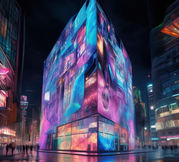 数字标牌展览——未来城市视觉盛宴